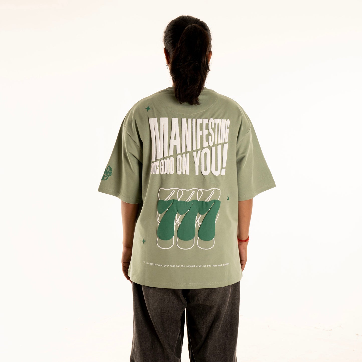 MANIFEST GREEN OVERSIZED HEAVYWEIGHT T-SHIRT