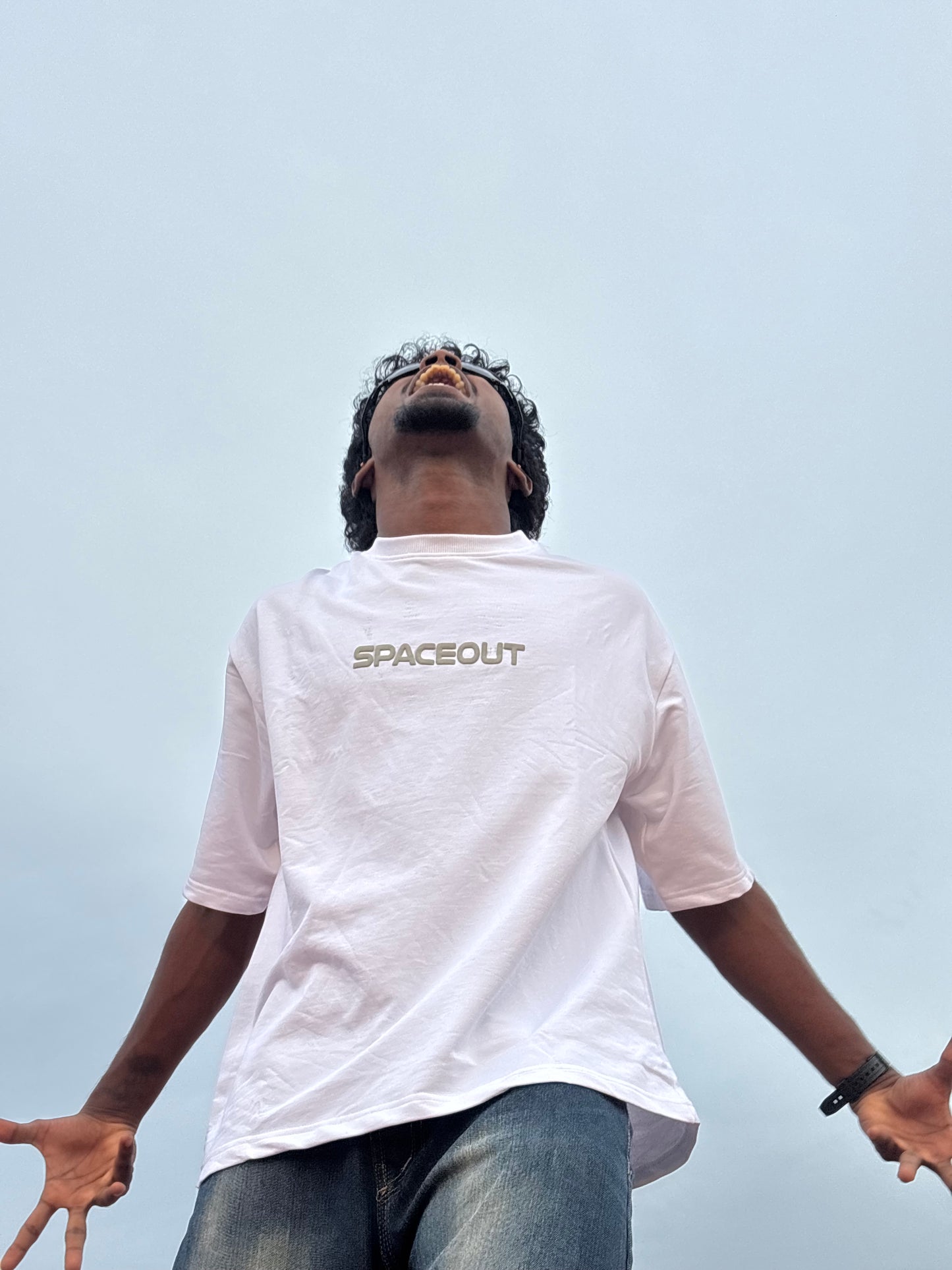 BASIC WHITE OVERSIZED HEAVYWEIGHT T-SHIRT