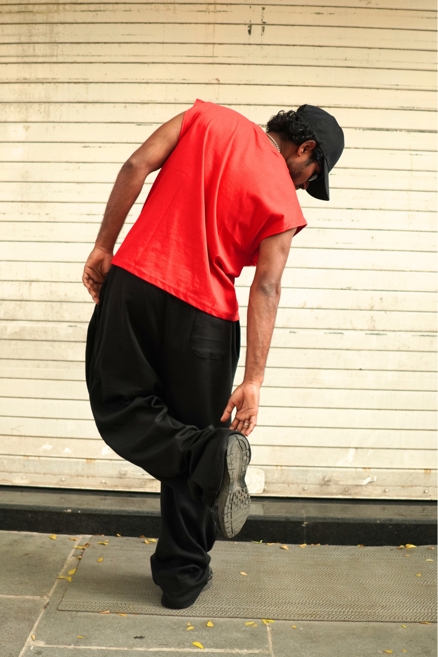SPACEOUT RED BOXY FIT