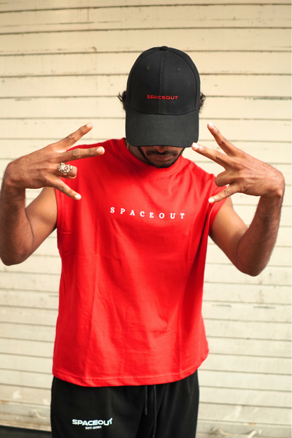 SPACEOUT RED BOXY FIT