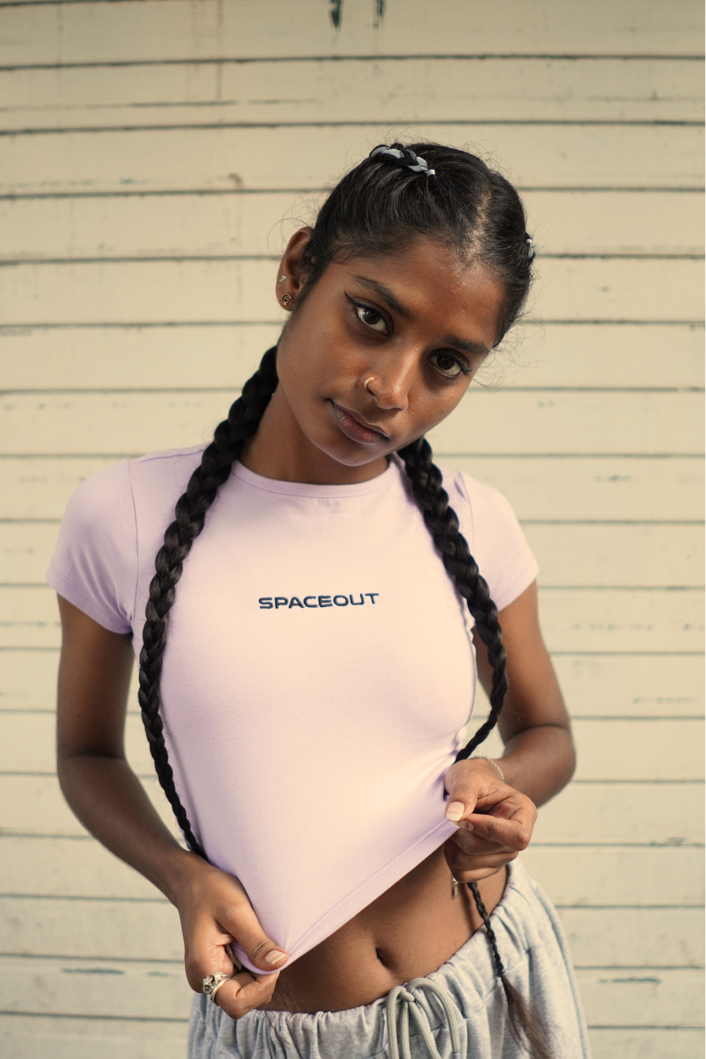 LAVENDER BABY TEE